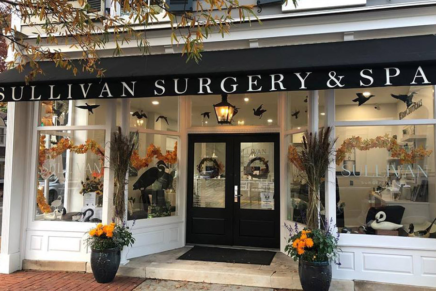 exterior of sullivan surgery and spa